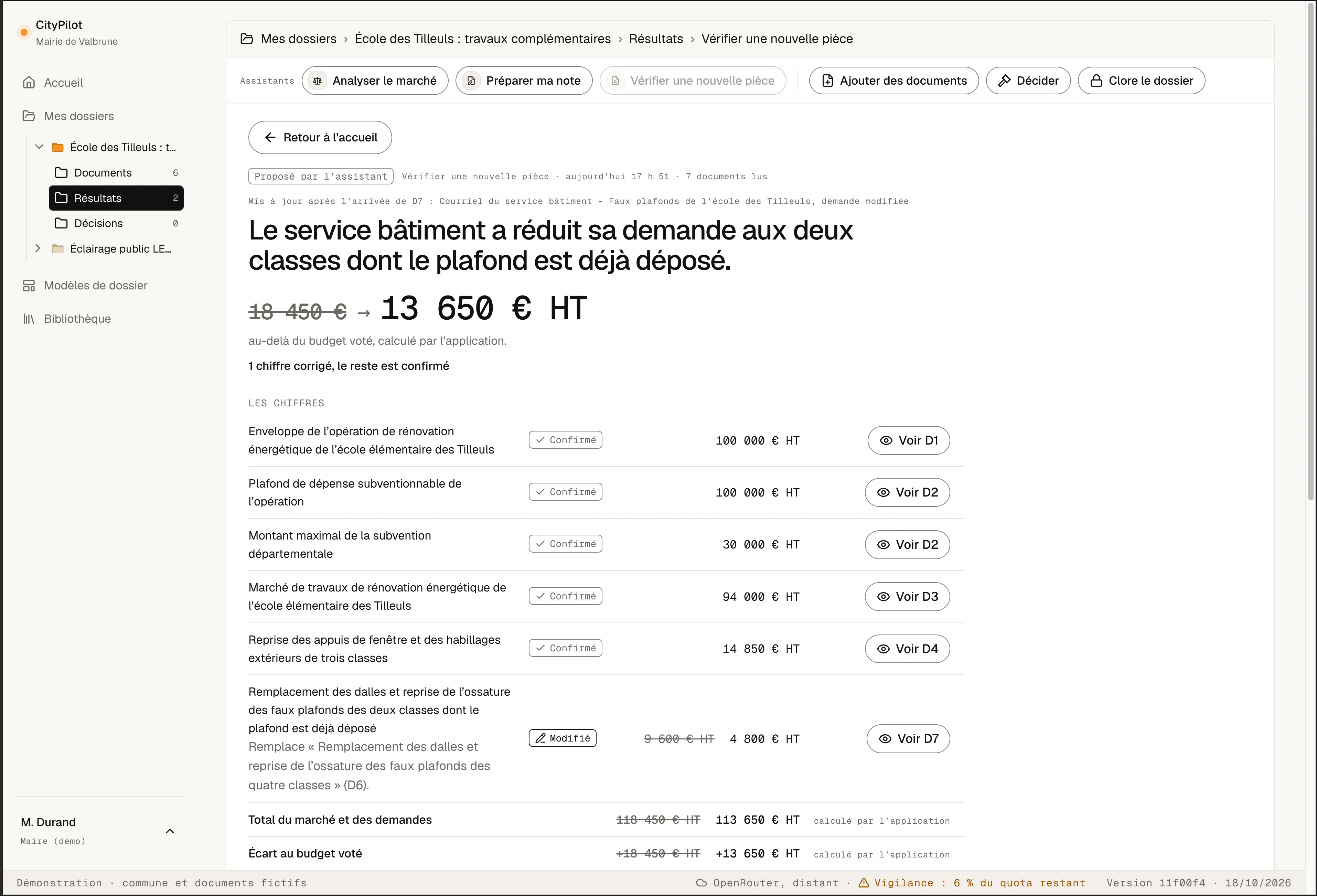 Analyse nouveaux fichiers
